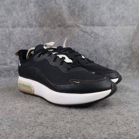 Nike Shoes Womens 10 Athletic Trainer Air Max Dia Sneakers Black White Running - Picture 1 of 15